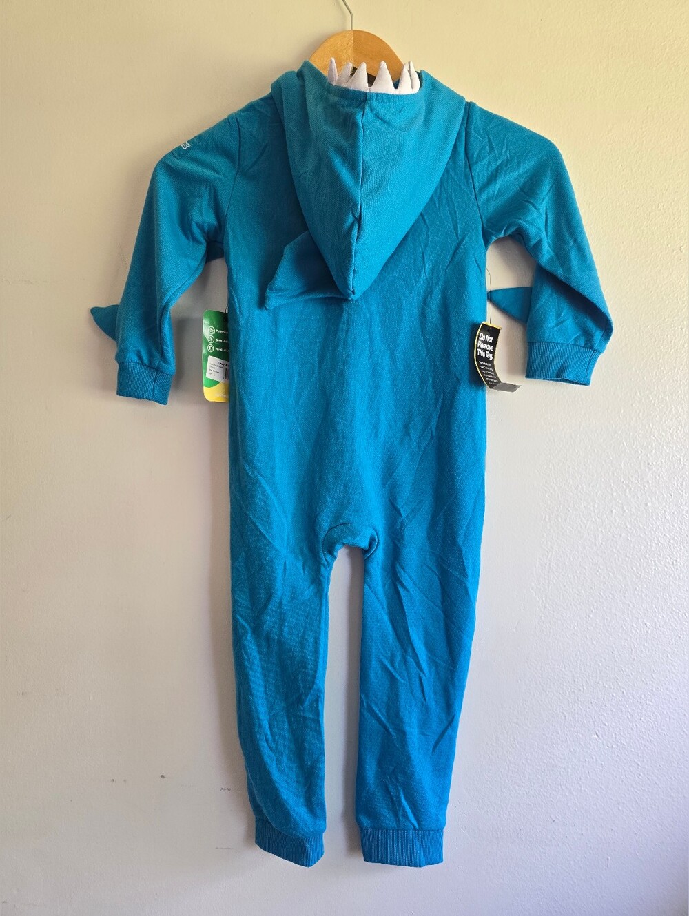 NWT! Tipsy Elves, Unisex Toddler Shark Costume, Blue, Size 3T MSRP $39.95 - Picture 4 of 9